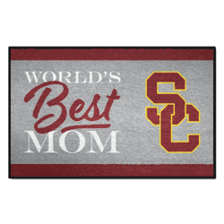 USC Trojans World's Best Mom Starter Mat Accent Rug - 19in. x 30in.
