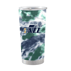 Utah Jazz 20oz Tie Dye Stainless Steel Tumbler