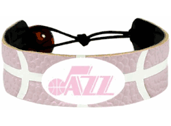 Utah Jazz Bracelet Team Color Basketball Pink CO
