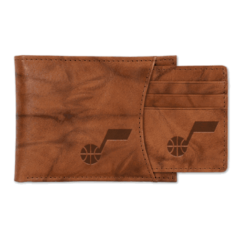 Utah Jazz  Genuine Leather Slider Wallet