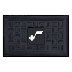 Utah Jazz Jazz Heavy Duty Vinyl Medallion Door Mat - 19.5in. x 31in.