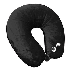 Utah Jazz NBA Black Neck Pillow