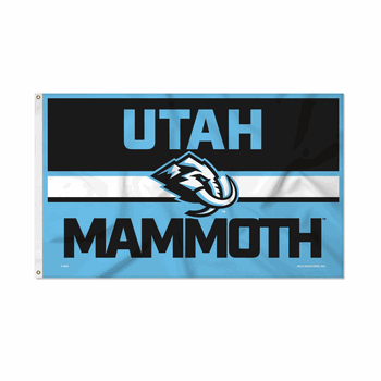 Utah Mammoth Bold 3' x 5' Banner Flag