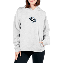 Utah Mammoth NHL Kadi Hoodie with Zipper Pockets Heather Grey XL