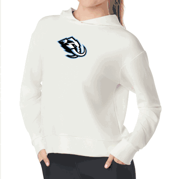 Utah Mammoth NHL Kadi Waffle Hoodie Coconut Cream Medium
