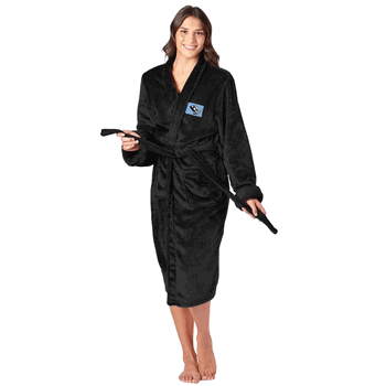 Utah Mammoth NHL Snipe Black Silk Touch Robe Small/Medium