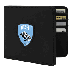 Utah Mammoth Shield Wallet - Black