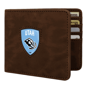 Utah Mammoth Shield Wallet - Brown