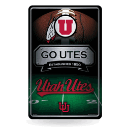 Utah Utes  11" x 17" Home Decor Sign