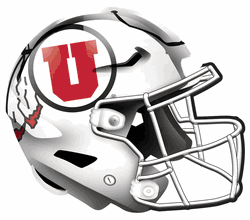 Utah Utes 12in Authentic Helmet Sign