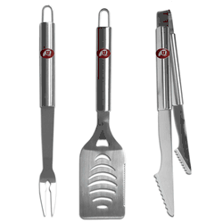 Utah Utes 3 pc Stainless Steel BBQ Set