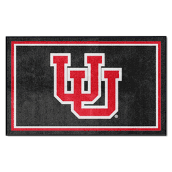 Utah Utes 4ft. x 6ft. Plush Area Rug