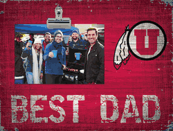 Utah Utes Best Dad Clip Frame