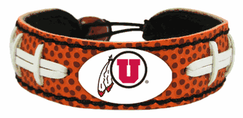 Utah Utes Bracelet Classic Football CO