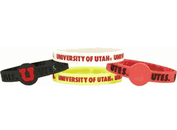 Utah Utes Bracelets - 4 Pack Silicone