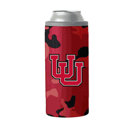Utah Utes Camo Swagger 12oz Slim Can Coolie