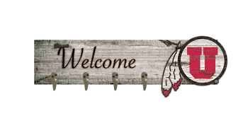 Utah Utes Coat Hanger 6x24