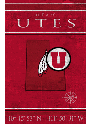 Utah Utes Coordinates 17x26