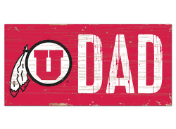 Utah Utes DAD Sign