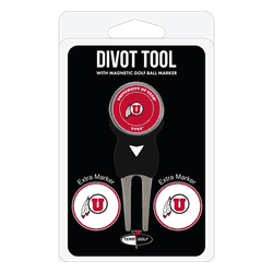 Utah Utes Divot Tool Pack - Signature tool w/ 3 markers