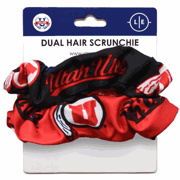 Utah Utes Dual Hair Twist -