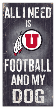 Utah Utes Football and My Dog Sign