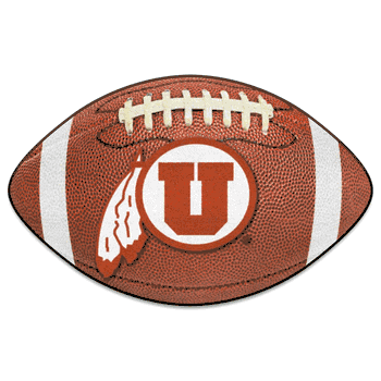Utah Utes Football Rug - 20.5in. x 32.5in.