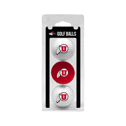Utah Utes Golf Balls - 3 Pack