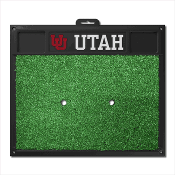 Utah Utes Golf Hitting Mat