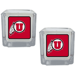 Utah Utes Graphics Candle Set