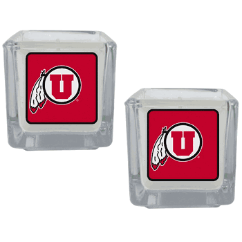 Utah Utes Graphics Candle Set