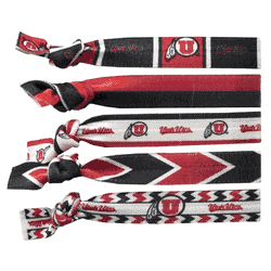 Utah Utes Knotted Hair Tie