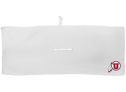 Utah Utes Large Microfiber Towel - 16" x 40" (White)