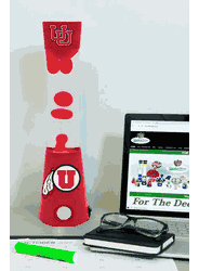 Utah Utes Magma Lamp - Bluetooth Speaker