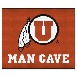 Utah Utes Man Cave Tailgater Rug - 5ft. x 6ft.