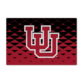 Utah Utes NCAA Dropzone Washable Rug 20X32 Inches