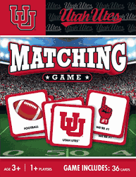 Utah Utes NCAA Matching Game