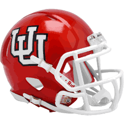 Utah Utes NCAA Mini Speed Football Helmet RED UU