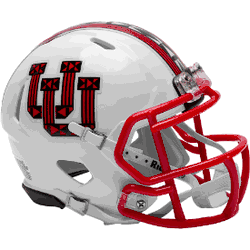 Utah Utes NCAA Mini Speed Football Helmet Tribal Pattern