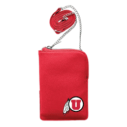 Utah Utes Pebble Smart Purse Light Red