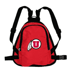 Utah Utes Pet Mini Backpack LRED M