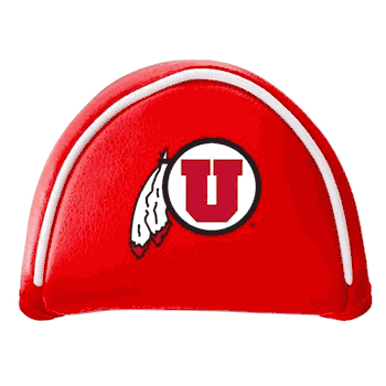 Utah Utes Putter Cover - Mallet (Colored)