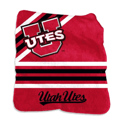 Utah Utes Raschel Throw