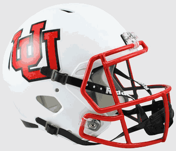 Utah Utes Speed Replica Full Size Football Helmet Interlocking U