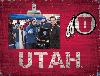 Utah Utes Team Name Clip Frame