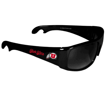 Utah Utes Wrap Bottle Opener Sunglasses