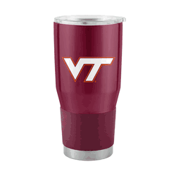 VA Tech 30oz Burgundy Full Color Gameday Stainless Tumbler
