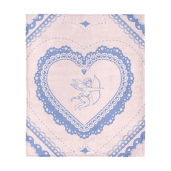 Valentine's Day Vintage Hearts Silk Touch Throw Blanket 50x60 Inches