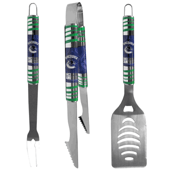 Vancouver Canucks 3 pc Tailgater BBQ Set