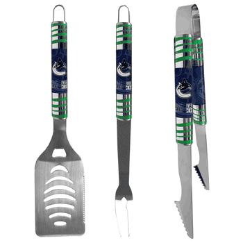 Vancouver Canucks 3 pc Tailgater BBQ Tools